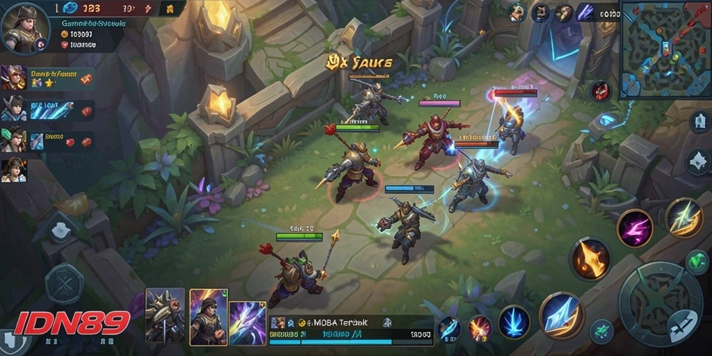 Gameplay seru dan grafik memukau di IDN89.