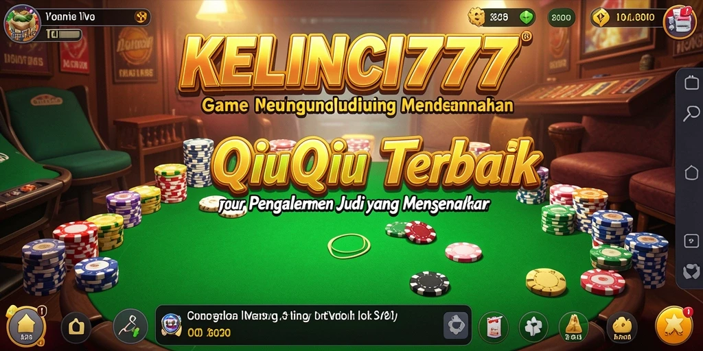 Screenshot KELINCI777 menampilkan gameplay QiuQiu yang seru dan menarik.